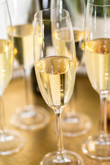 Champagne glasses