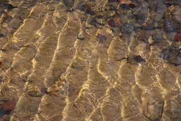 Ripples in the water