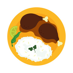 tandoori chicken traditional indian food