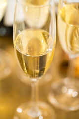 Champagne glasses