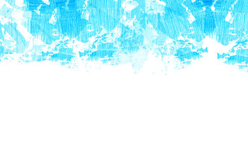 躍動感のある模様　ブルーの背景