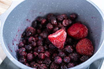 Fruit compote