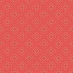 hand drawn stripes and squares. decorative art. pink repetitive background. vector seamless pattern. geometric fabric swatch. wrapping paper. design template for textile, linen, home decor