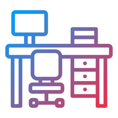 Vector Design Workspace Icon Style