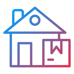 Vector Design Home Delivery Icon Style