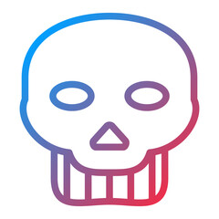 Vector Design Skull Icon Style