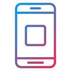 Vector Design Smartphone Icon Style