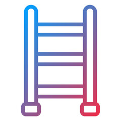 Vector Design Ladder Icon Style