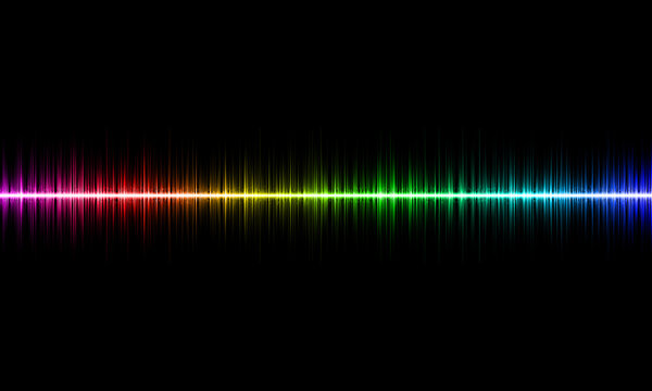 Music Sound-wave abstract soft background.