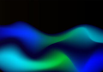 Abstract geometric mesh flow wave illustration design background