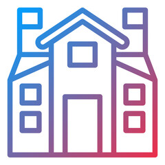 Vector Design Kindergarten Icon Style