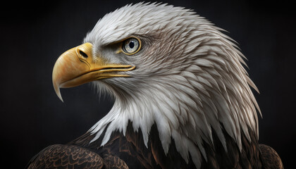 Obraz premium portrait of a eagle