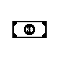 Namibia Currency Symbol, Namibian Dollar Icon, NAD Sign. Vector Illustration