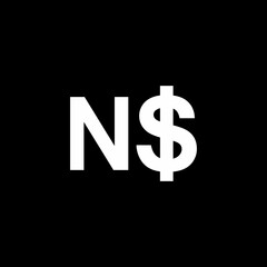 Namibia Currency Symbol, Namibian Dollar Icon, NAD Sign. Vector Illustration