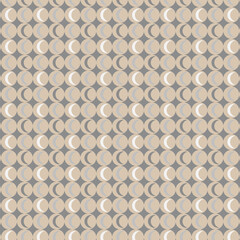 Fototapeta premium Seamless vector pattern. Background with circles. Can be used for wallpaper, pattern fills, web page background,surface textures.