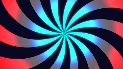 Abstract spiral generating background. Abstract spiral background. Circlcular background. VJ loop.