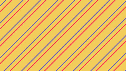 Obraz premium Yellow and pink colored simple lines geometric background