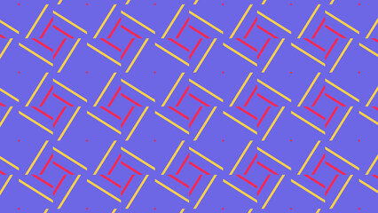 Simple shape geometric patterns background. Anime manga style simple geometric pattern wallpaper. Seamless pattern bg.