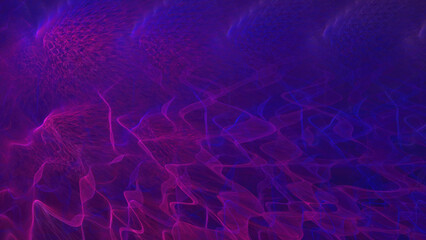 Abstract background 3D illustration, fantastic fractal texture, digital illustration for creative graphic design for wallpaper, poster, banner, drawing, ornament