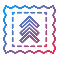 Vector Design Patch Icon Style