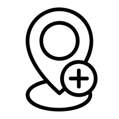 add location line icon