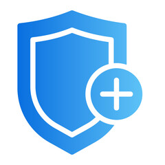 shield gradient icon