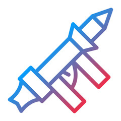 Vector Design Bazooka Icon Style