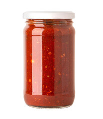 BBQ sauce glass jar