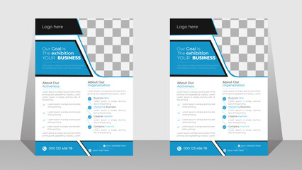  Corporate Business flyer   template design ,Business  promotion,  digital publication, vector & Editable Leaflet .