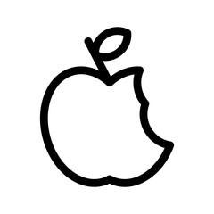 apple icon or logo isolated sign symbol vector illustration - high-quality black style vector icons
