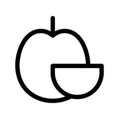 apple icon or logo isolated sign symbol vector illustration - high-quality black style vector icons
