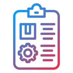 Vector Design Productive Work Icon Style