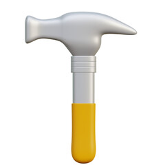 3d a hammer construction tool