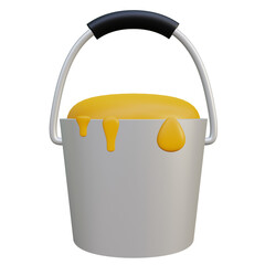 3d paint bucket constructor