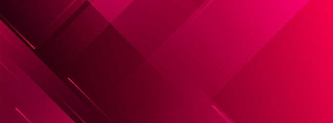 Obraz premium banner background. full color, light dark red gradation.geometric eps 10