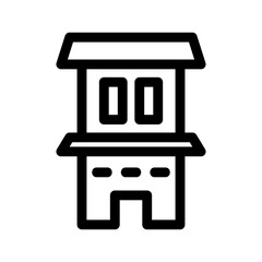 building icon or logo isolated sign symbol vector illustration - high-quality black style vector icons
