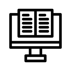 education icon or logo isolated sign symbol vector illustration - high-quality black style vector icons
