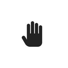 Fototapeta premium Hand - Pictogram (icon) 