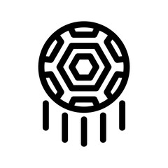 Fototapeta premium football icon or logo isolated sign symbol vector illustration - high-quality black style vector icons 