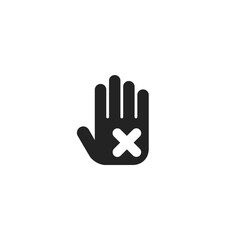 Stop - Pictogram (icon) 