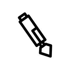 fountain pen icon or logo isolated sign symbol vector illustration - high-quality black style vector icons
