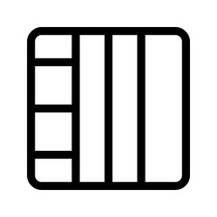 layout icon or logo isolated sign symbol vector illustration - high-quality black style vector icons
