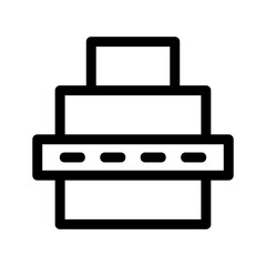 lock icon or logo isolated sign symbol vector illustration - high-quality black style vector icons
