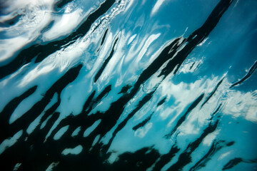 Underwater view of ocean