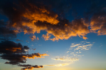 Fototapeta premium 夕陽と海