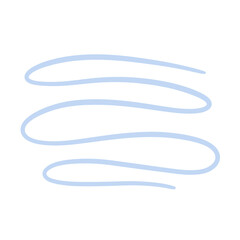 Pen Line Doodle Color Element Illustration