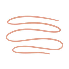 Naklejka premium Pen Line Doodle Color Element Illustration
