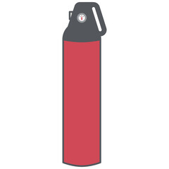 Portable Mini Fire extinguisher Emergency Model
