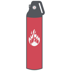 Portable Mini Fire extinguisher Emergency Model

