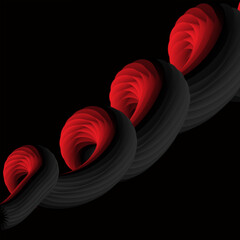 abstract red background